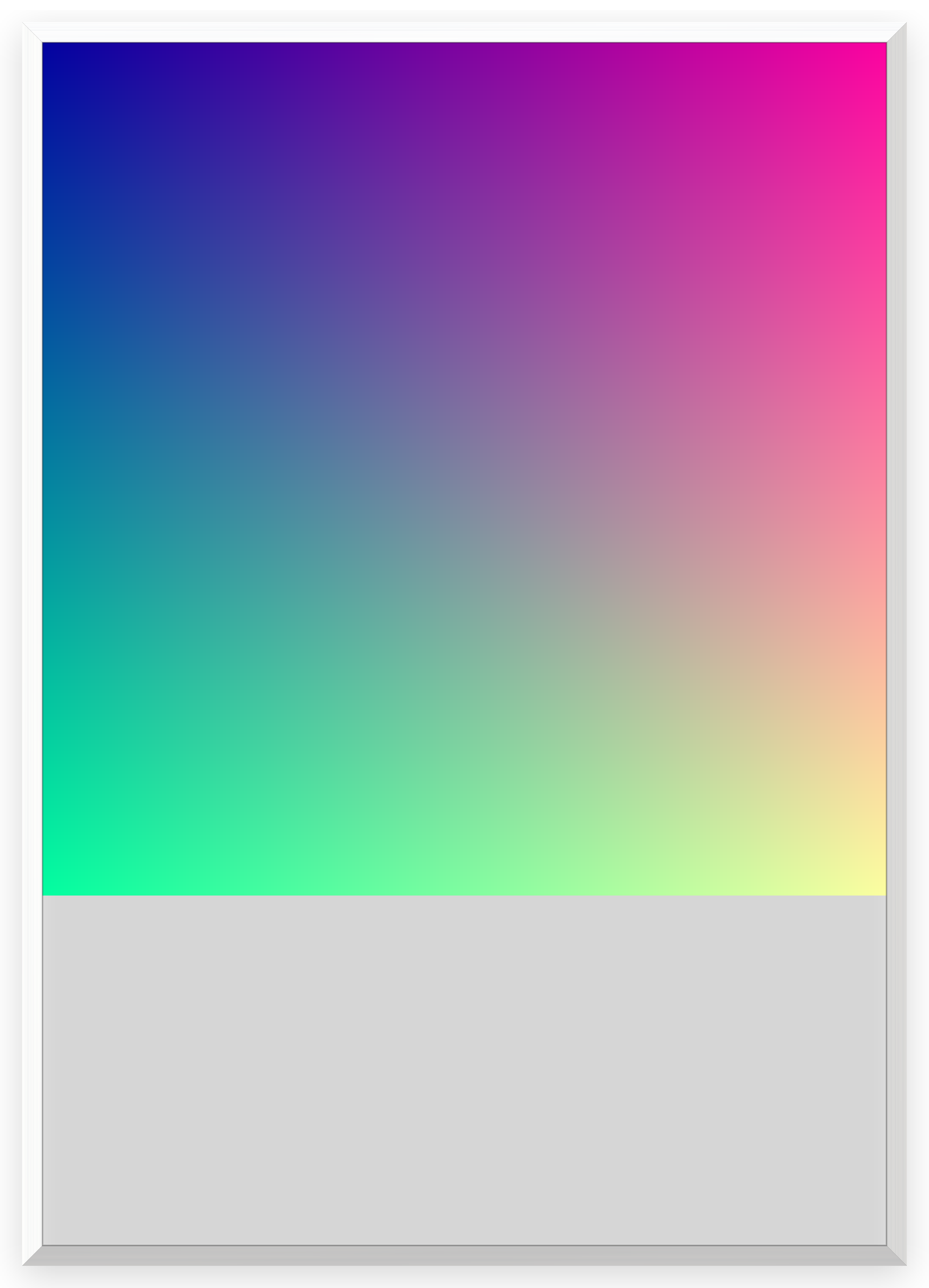 QA Framed Poster — A1 (59.4 × 84.1 سم)