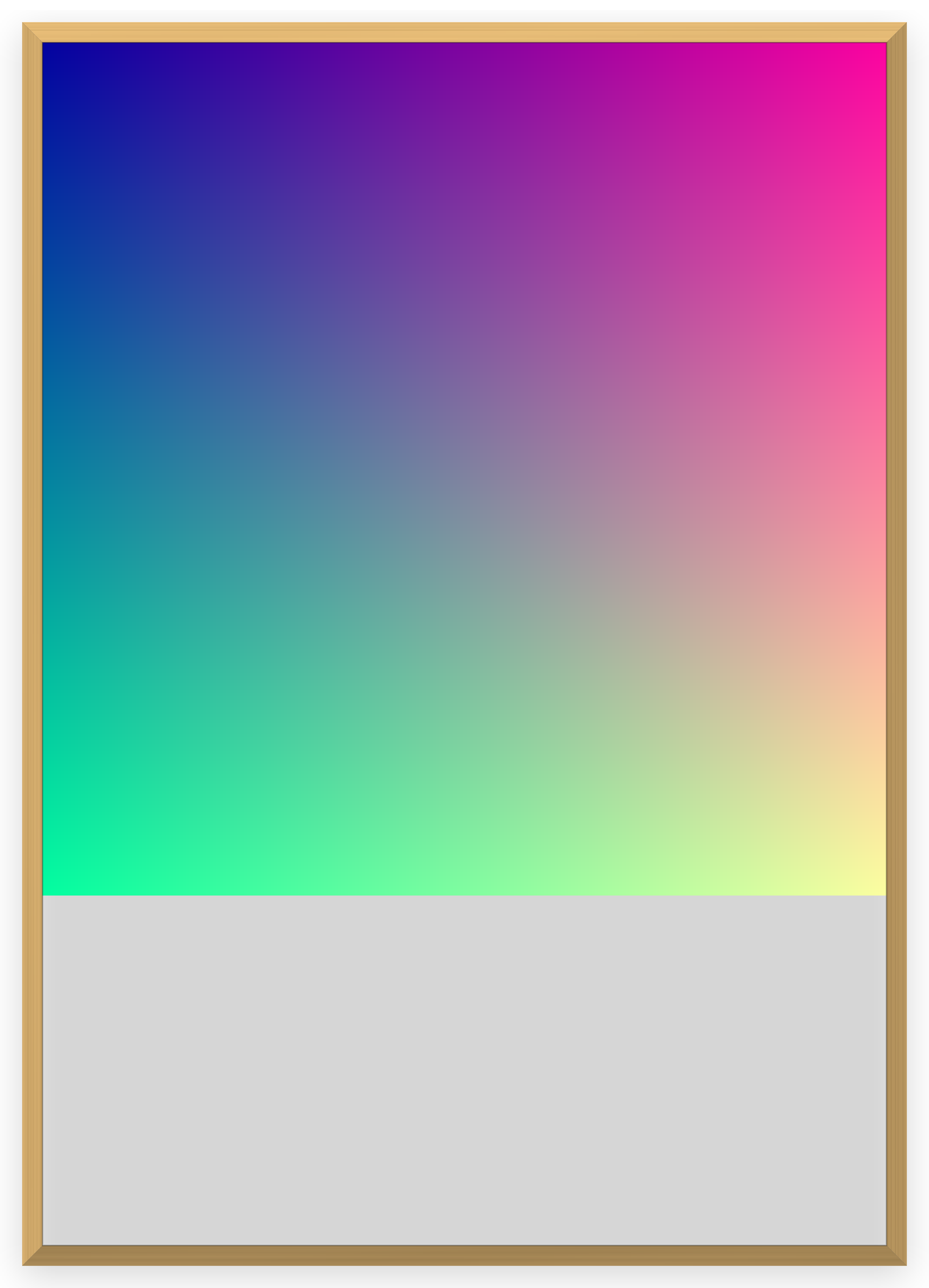 QA Framed Poster — A1 (59.4 × 84.1 سم)